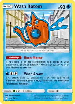 Wash Rotom 40 Normal