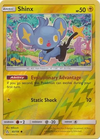 Shinx Reverse Holo 45 Normal