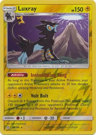 Luxray Reverse Holo 48 Normal