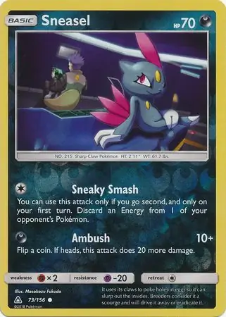 Sneasel Reverse Holo 73