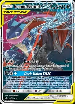 Greninja & Zoroark GX 107 Normal