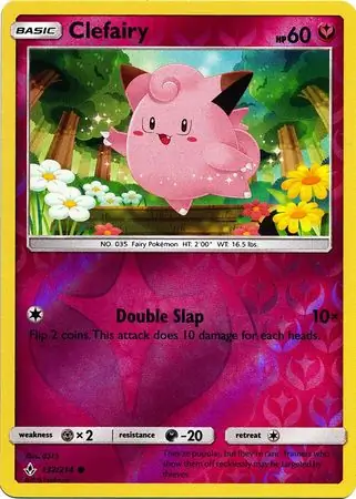 Clefairy Reverse Holo 132