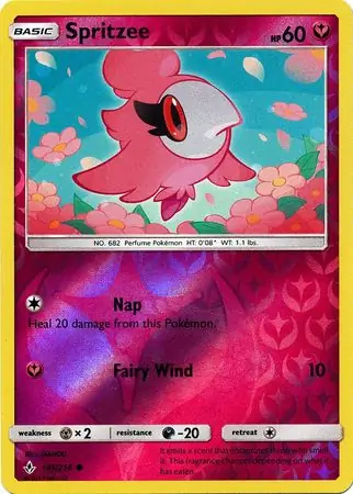 Spritzee Reverse Holo 141 Normal