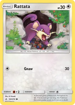 Rattata 143 Normal