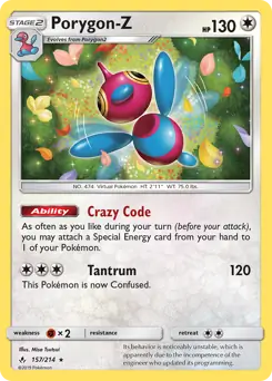 Porygon-Z Holo 157