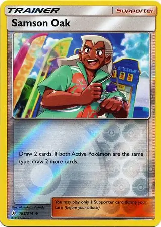 Samson Oak Reverse Holo 185
