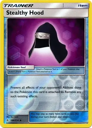Stealthy Hood Reverse Holo 186 Normal
