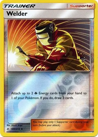 Welder Reverse Holo 189