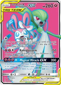 Full Art Gardevoir & Sylveon GX 204