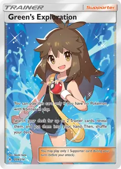 Full Art Green's Exploration 209