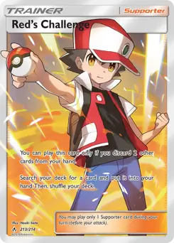 Full Art Red's Challenge 213