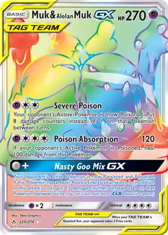 Muk & Alolan Muk GX Secret 220