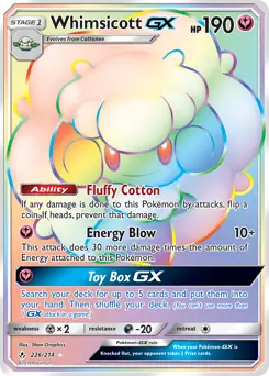 Whimsicott GX Secret 226 Normal