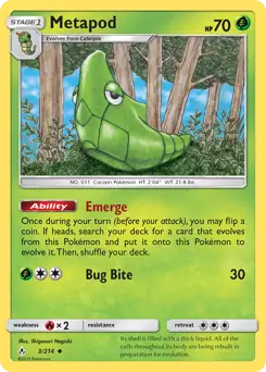 Metapod 3 Normal