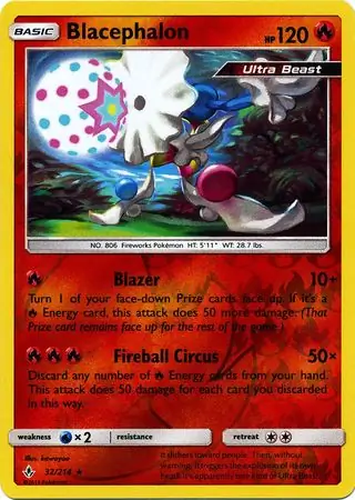 Blacephalon Reverse Holo 32 Normal