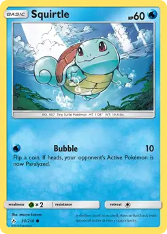 Squirtle 33 Normal