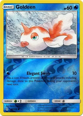 Goldeen Reverse Holo 48 Normal