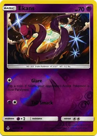 Ekans Reverse Holo 62 Normal