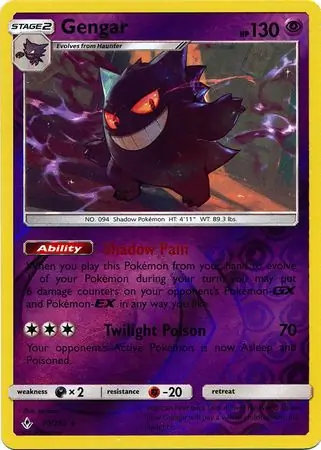 Gengar Reverse Holo 70 Normal