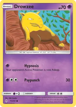 Drowzee 71 Normal