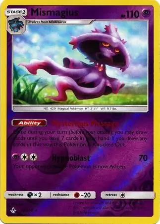 Mismagius Reverse Holo 78 Normal
