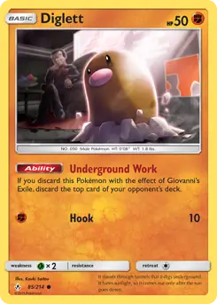 Diglett 85 Normal