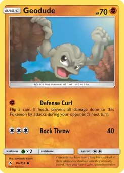 Geodude 87 Normal