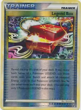 Legend Box Reverse Holo 75