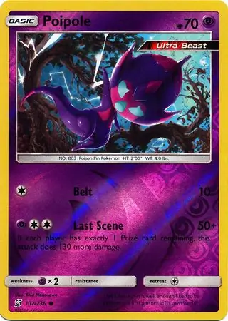 Poipole Reverse Holo 102