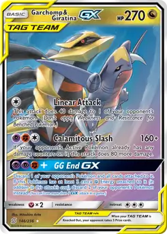 Garchomp & Giratina GX 146 Normal