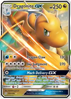 Dragonite GX 152 Normal