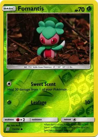 Fomantis Reverse Holo 15