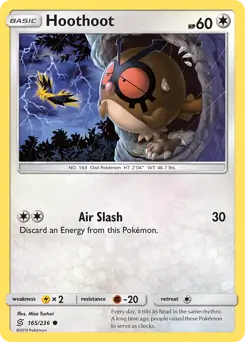Hoothoot 165 Normal