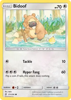 Bidoof 171 Normal