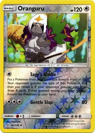 Oranguru Reverse Holo 182