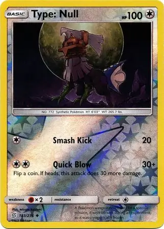 Type: Null Reverse Holo 183 Normal