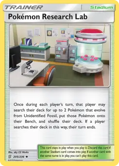 Pokemon Research Lab 205 Normal