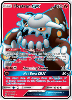 Full Art Heatran GX 216