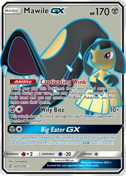 Full Art Mawile GX 227 Normal