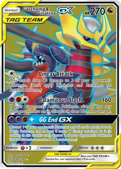 Full Art Garchomp & Giratina GX 228