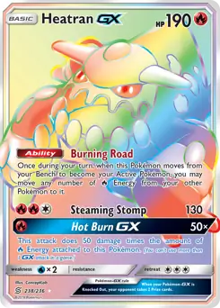 Heatran GX Secret 238