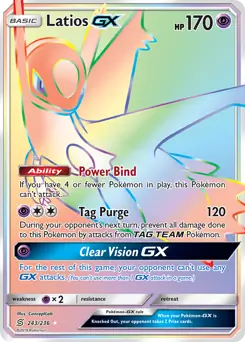 Latios GX Secret 243 Normal