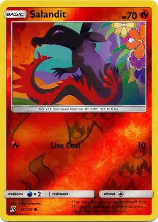 Salandit Reverse Holo 33