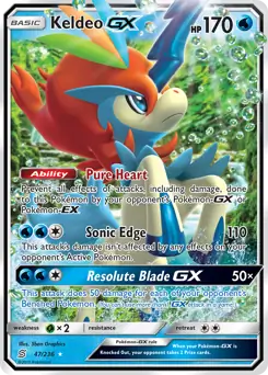 Keldeo GX 47 Normal