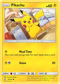 Pikachu 55 Normal