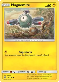 Magnemite 58 Normal