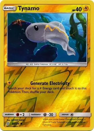 Tynamo Reverse Holo 64