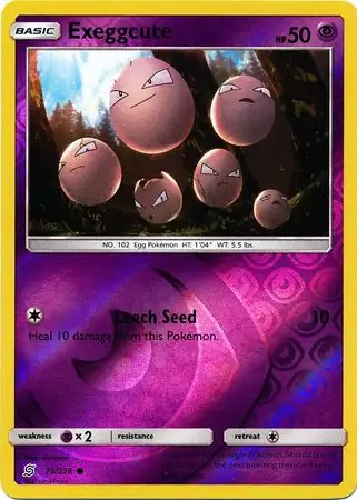 Exeggcute Reverse Holo 73