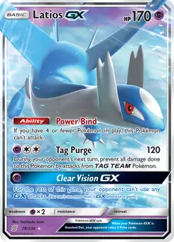 Latios GX 78 Normal