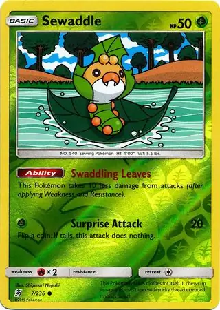 Sewaddle Reverse Holo 7 Normal